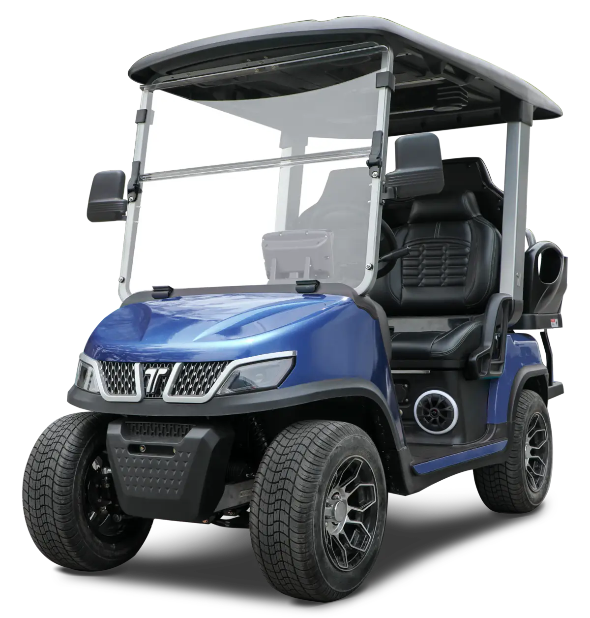 TARA Roadster 2+2 electric golf cart in Mediterranean Blue