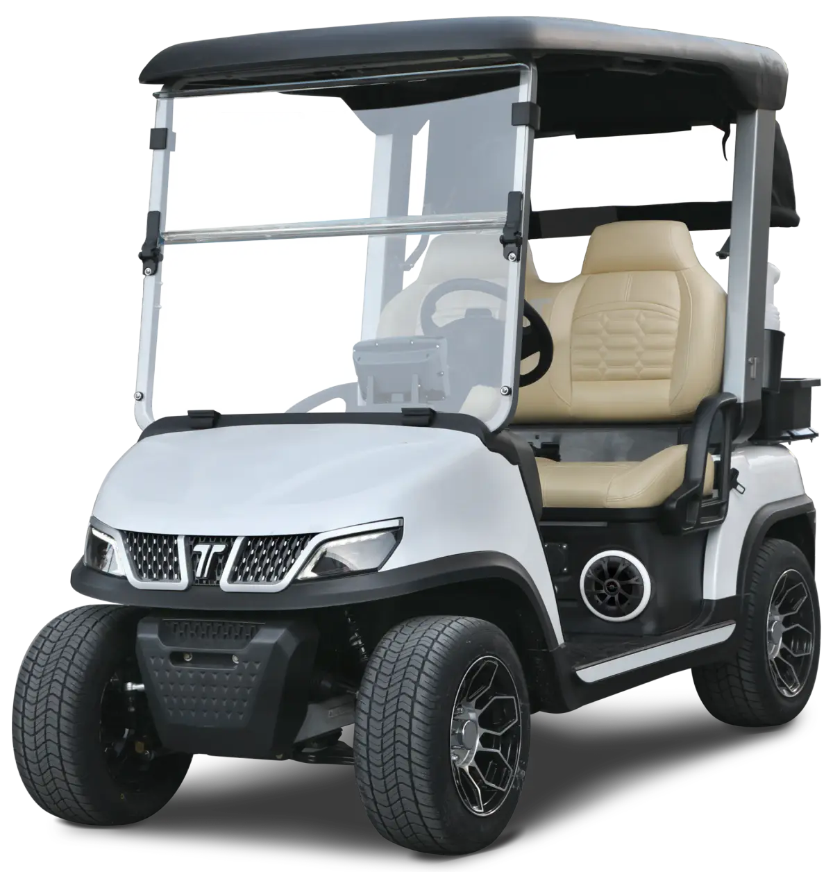 TARA Vogue 2 electric golf cart in White