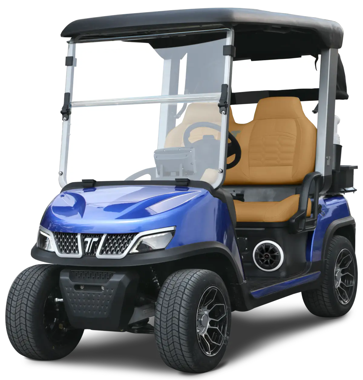 TARA Vogue 2 electric golf cart in Portimao Blue