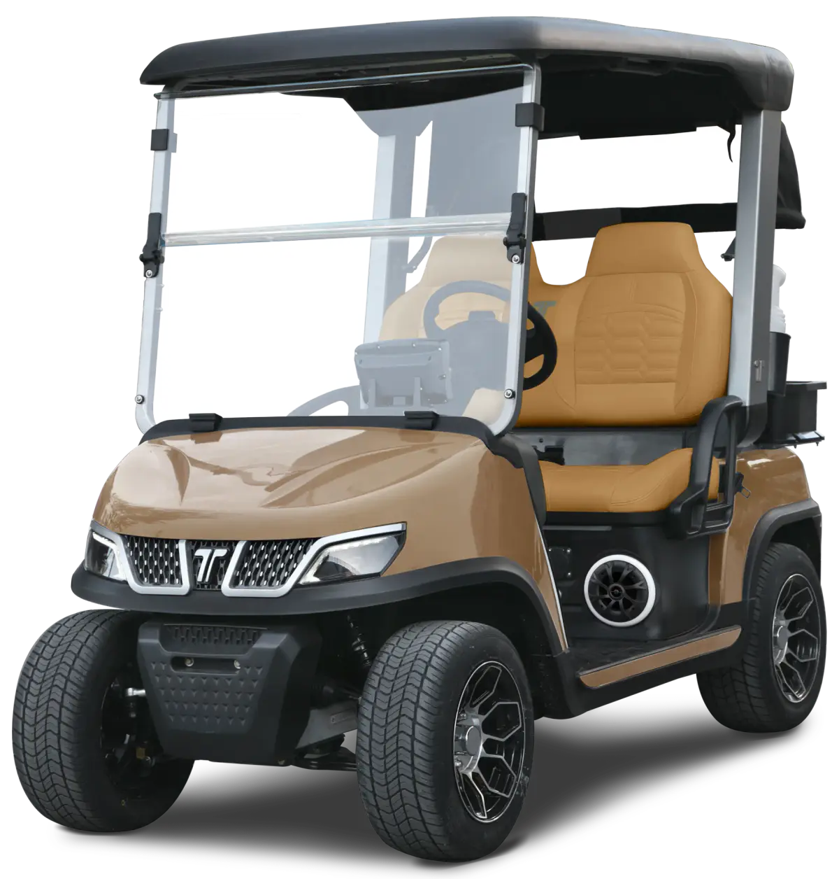 TARA Vogue 2 electric golf cart in Sandstone