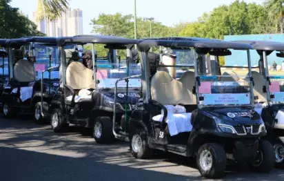 Golf Cart Fleet Planning for Tournaments