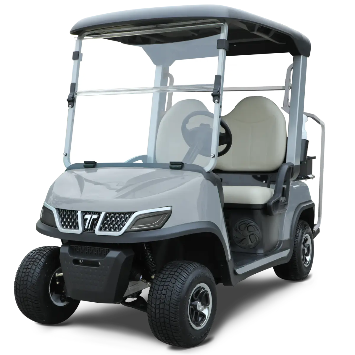 TARA Rambler SE2 electric golf cart in Silver