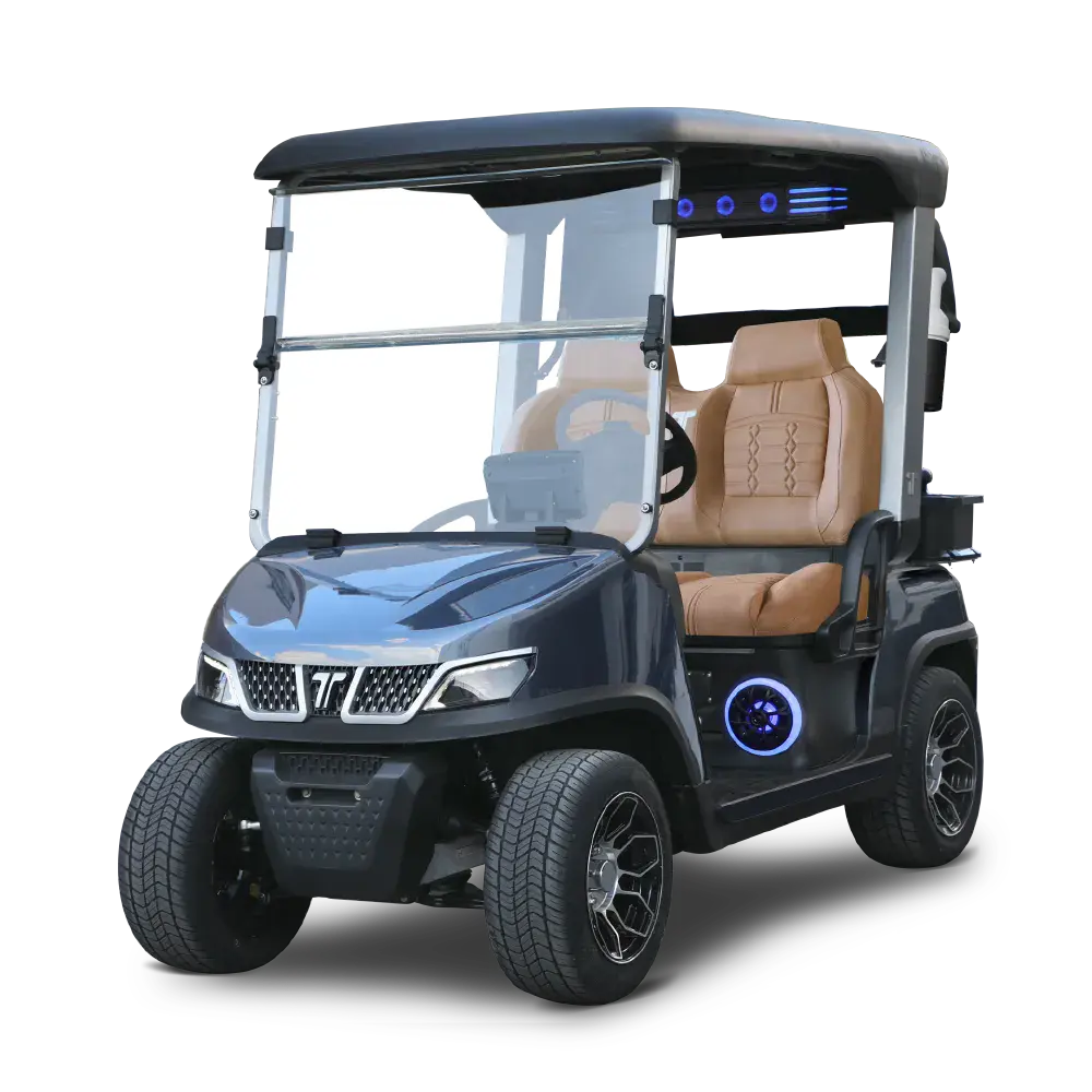 TARA Spirit Plus electric golf cart in Arctic Gray
