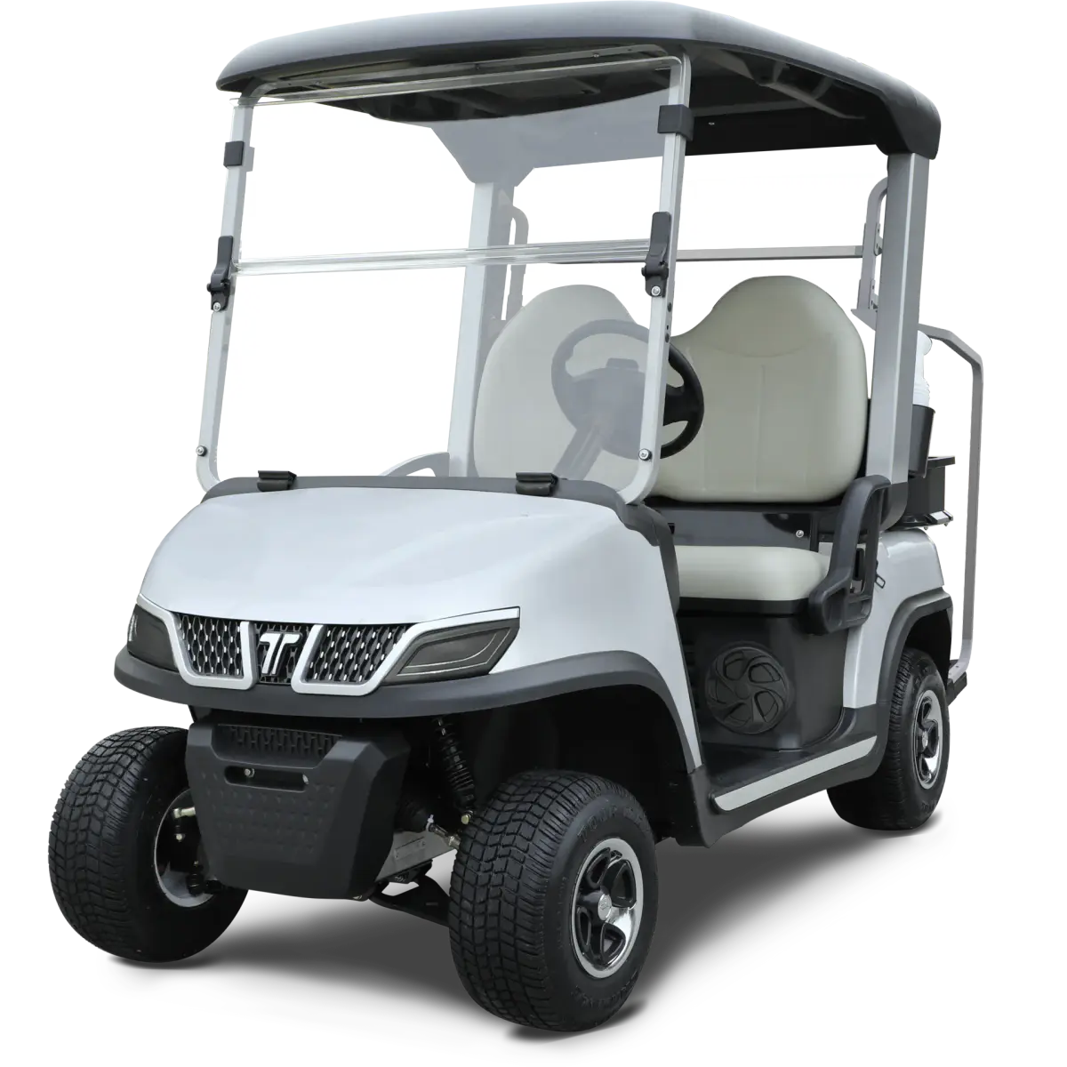 TARA Rambler SE2 electric golf cart in White