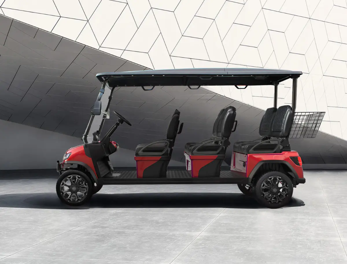 TARA golf carts on the course