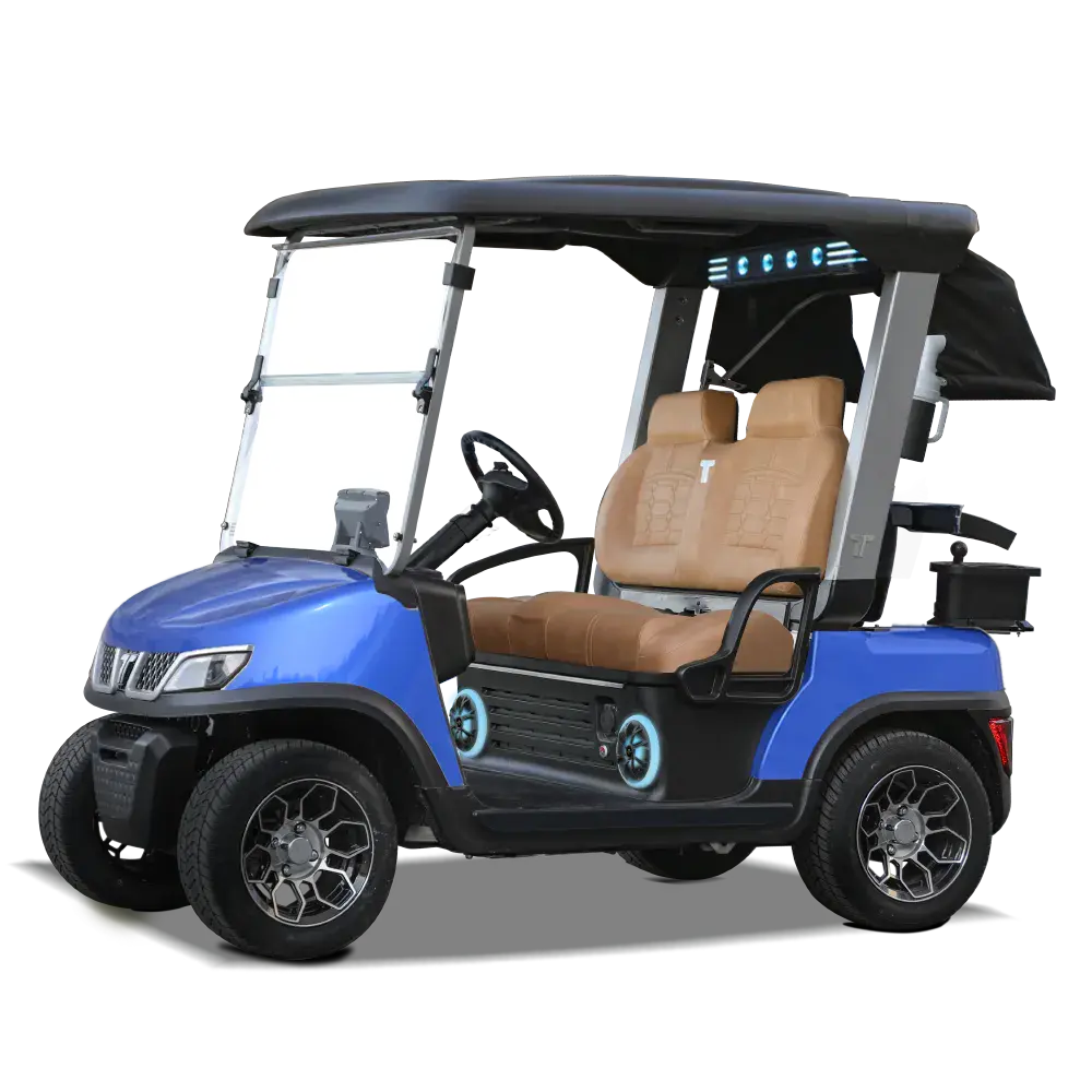 Blue Tara Spirit Plus Golf Cart Designed for Performance and Style