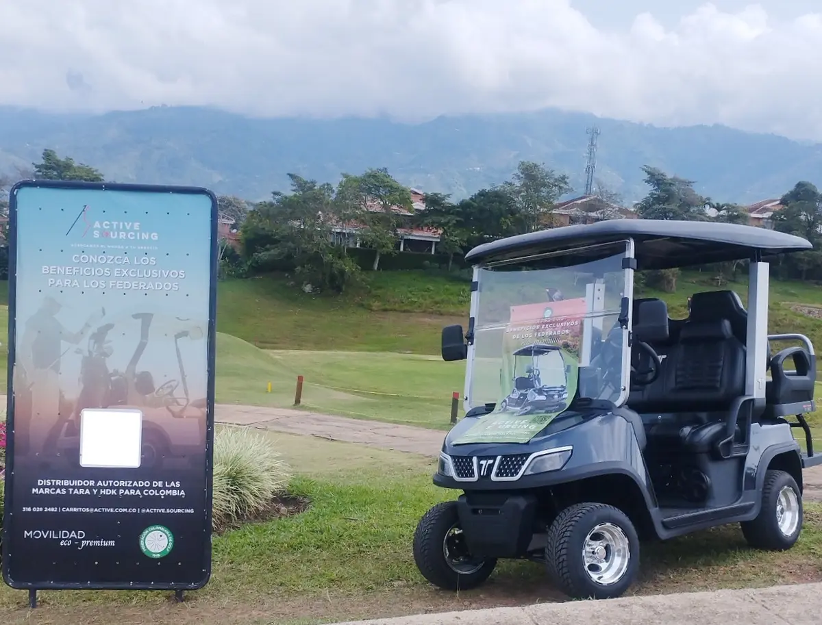 Tara golf carts on golf course