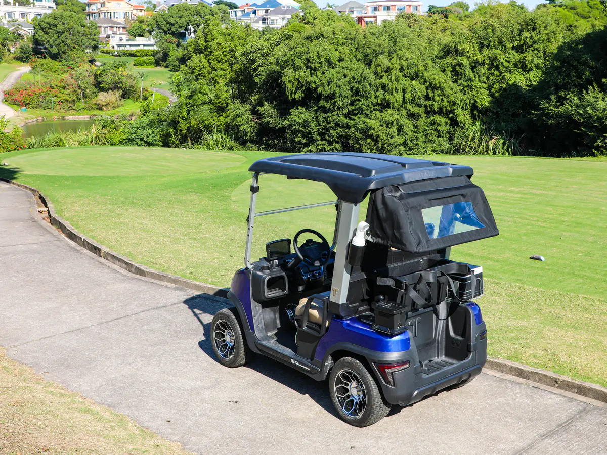 Tara golf carts on golf courses in Asia