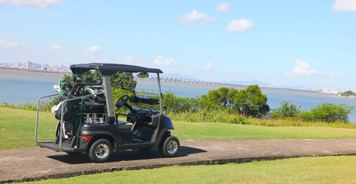 TARA electric golf carts serving a residential community