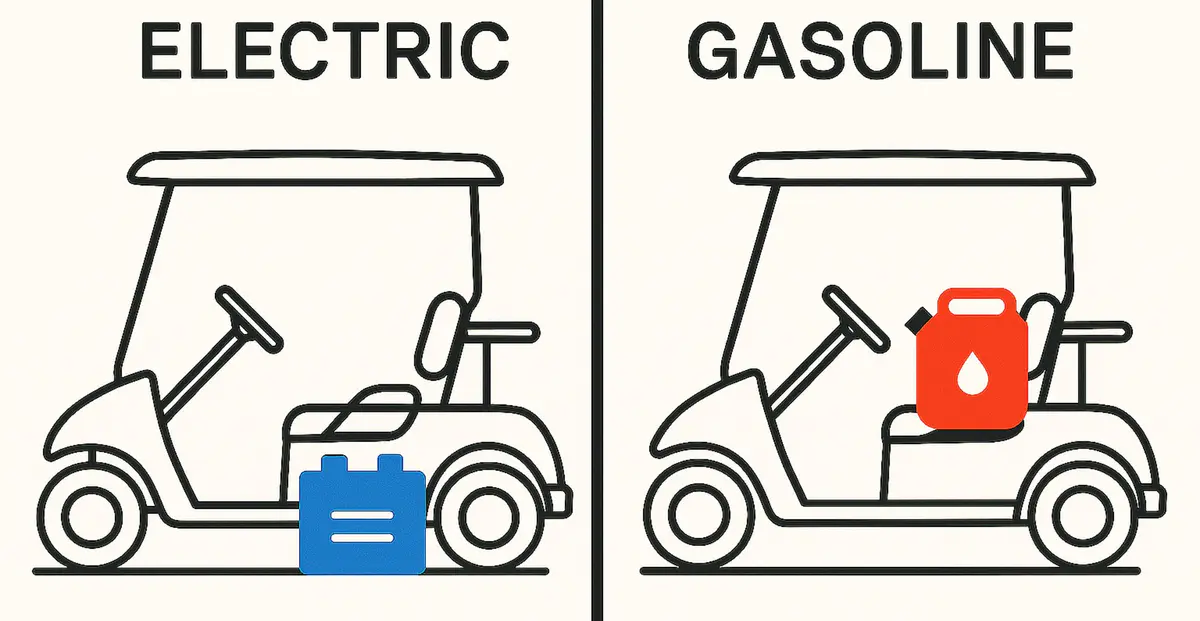 Comparison of Gas and Electric Golf Carts