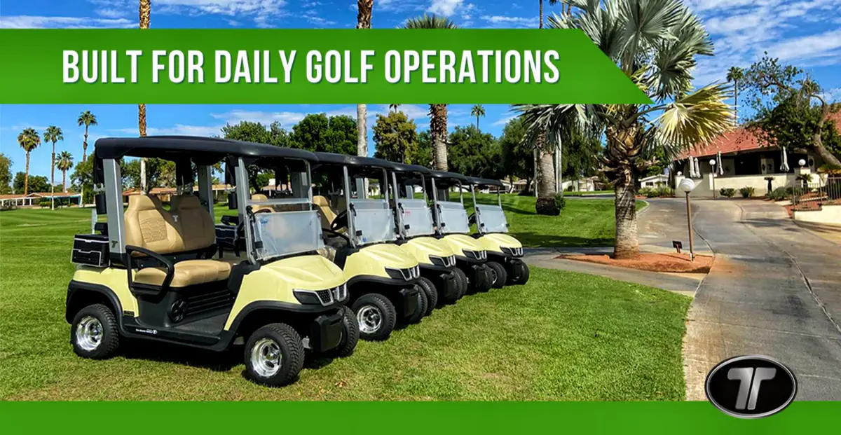 Fleet golf carts golf course