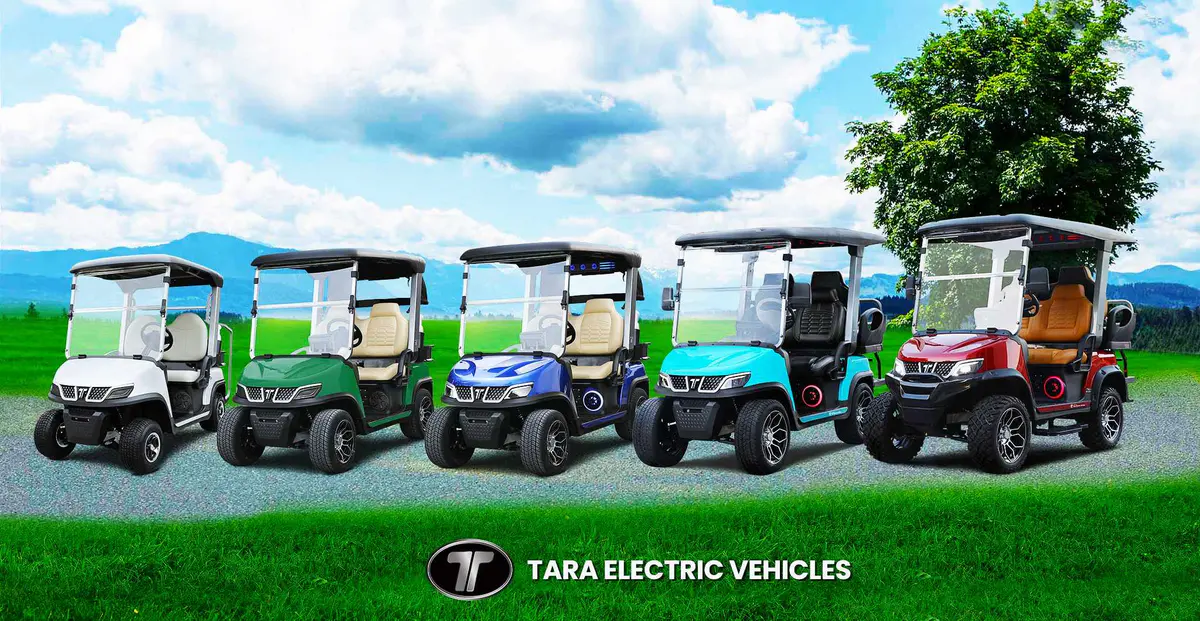 Tara Electric Outdoor Cart in Use