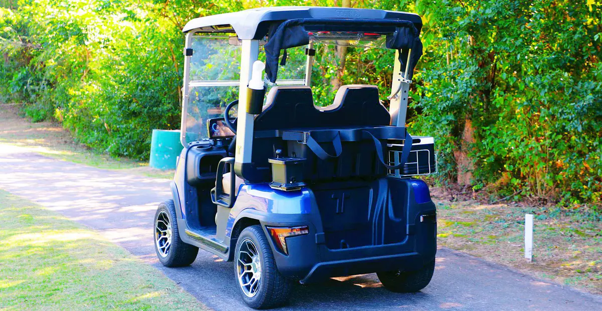Motorcycle Golf Cart by Tara