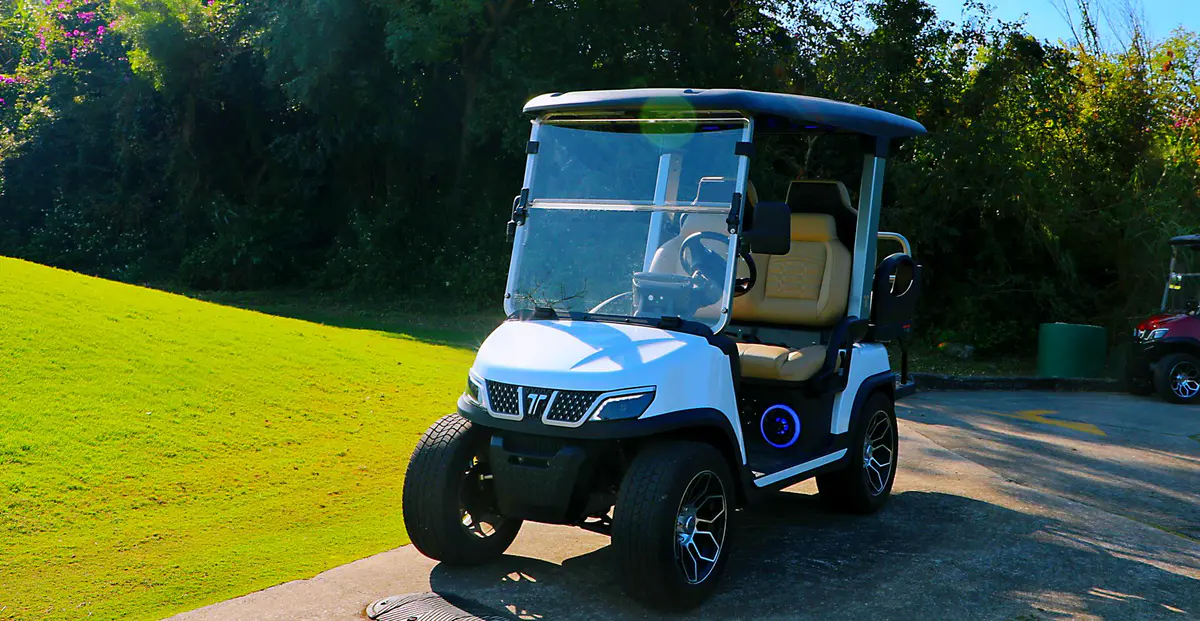 Tara Roadster 2+2 Four-Seater Buggy on the Golf Course