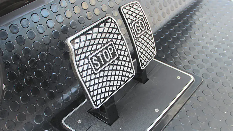 TARA Lander 6 electric golf cart – Accelerator Brake Pedal