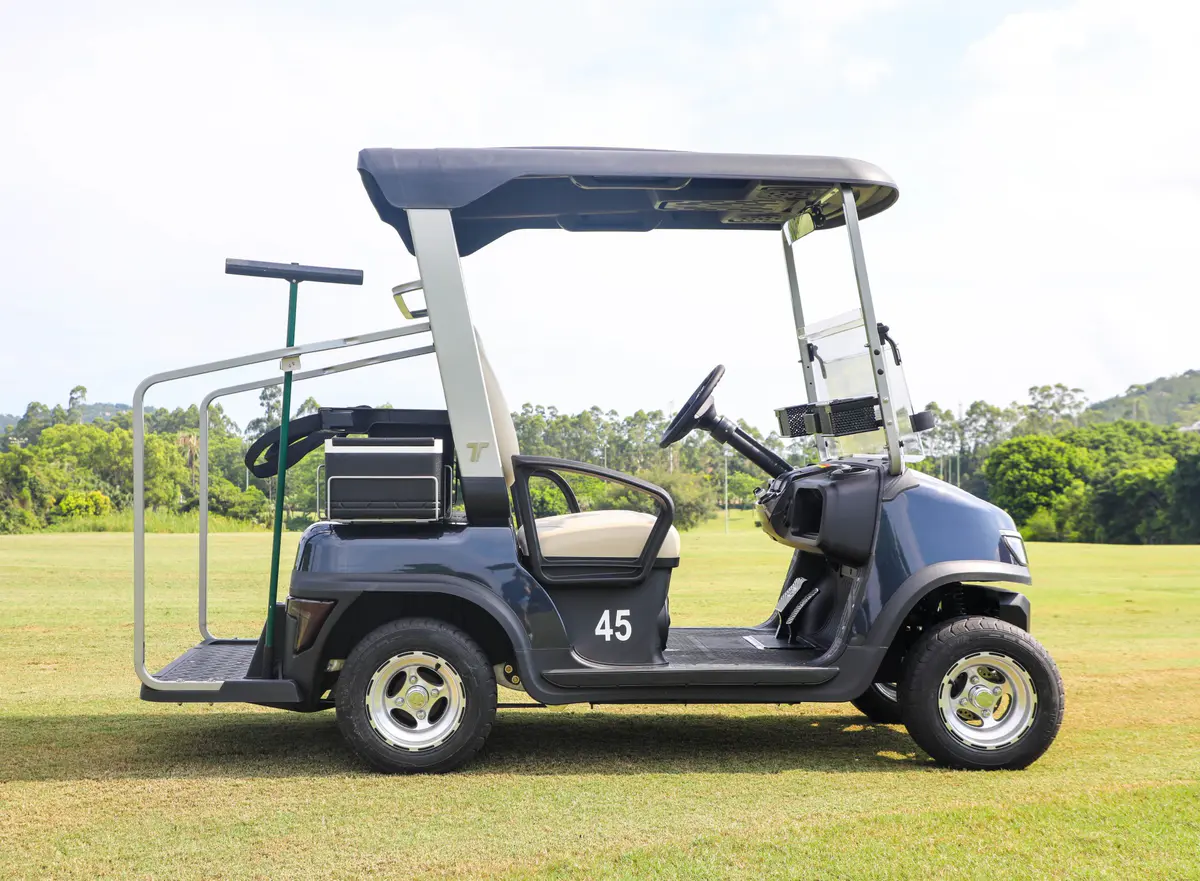 TARA electric golf cart delivered for a customer installation