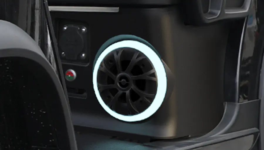 TARA Vogue 2+2 electric golf cart – Illuminated Speakers