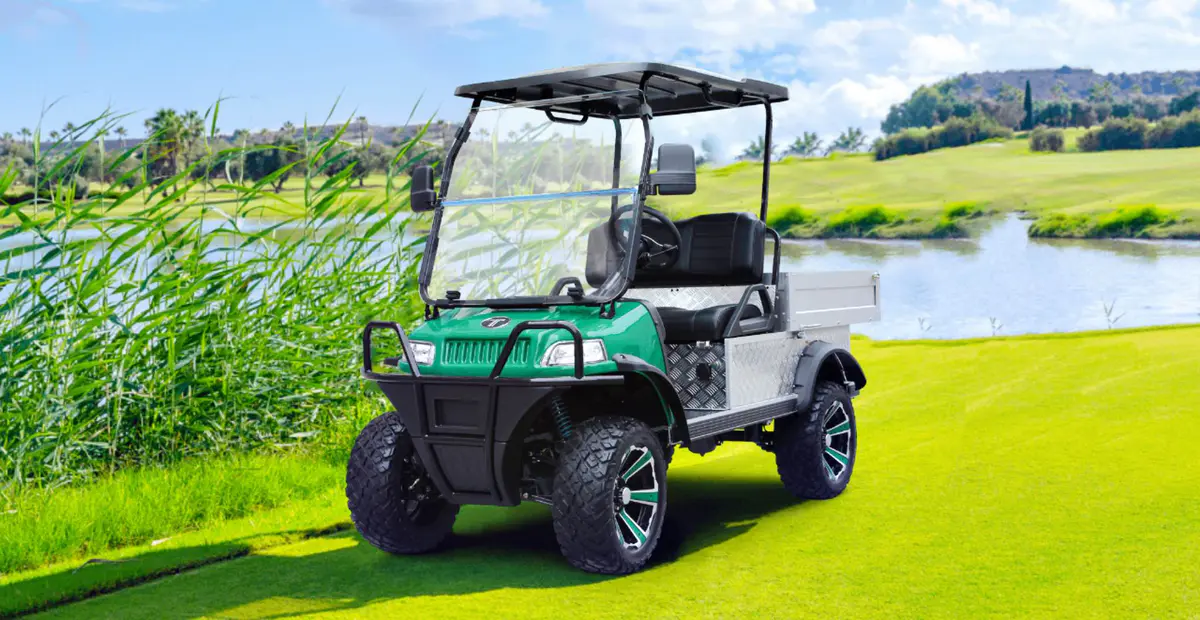 TARA electric hunting buggy on rugged outdoor terrain