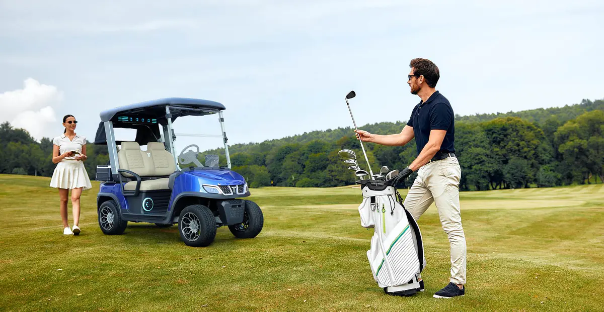 TARA golf cart fleet GPS golf course operations