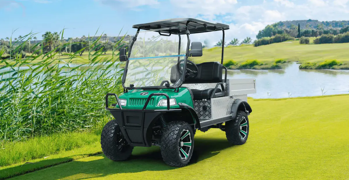 Tara Turfman 700 Utility Cart with Wheels – Heavy Duty Outdoor Vehicle