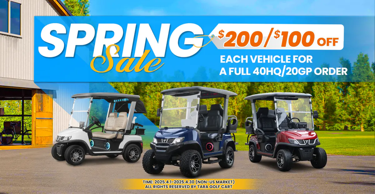 TARA Golf Cart Dealership Spring Sales Event