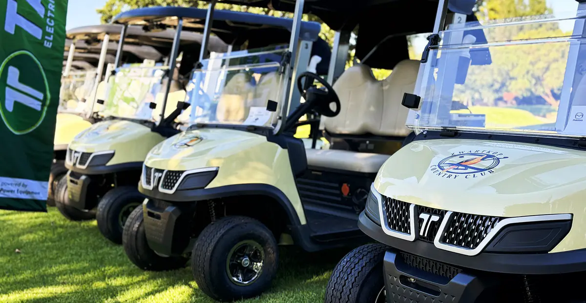 TARA Golf Cart Dealership Fleet at a Luxury Golf Club