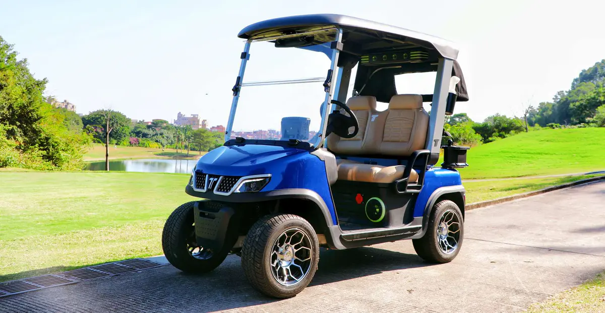 How to drive a golf cart electric model