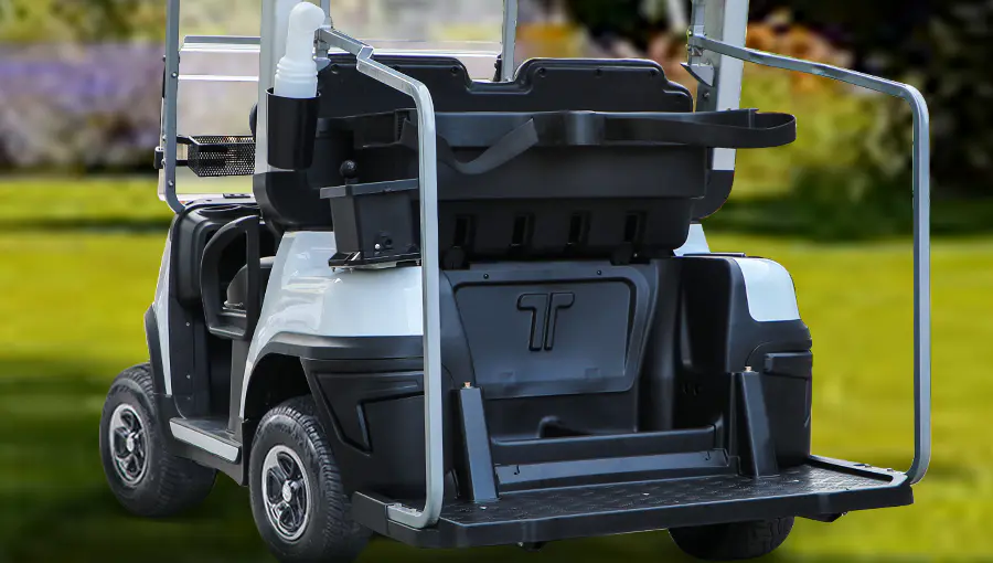 TARA Harmony electric golf cart – Caddie Stand and Golf Bag Rack