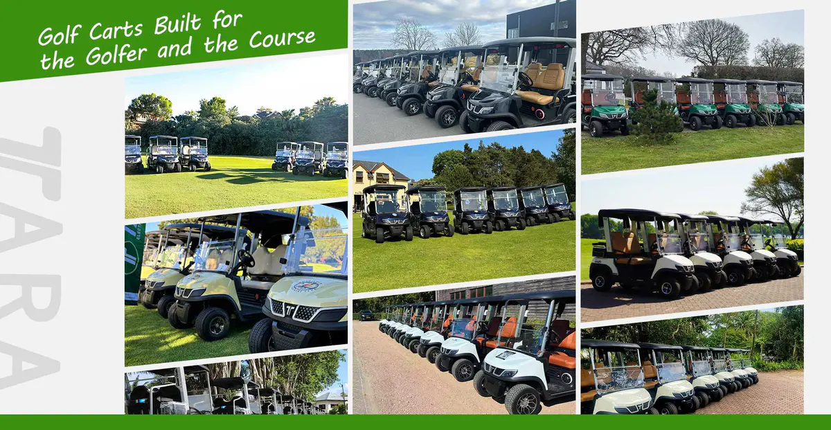 Golf course cart fleet upgrade