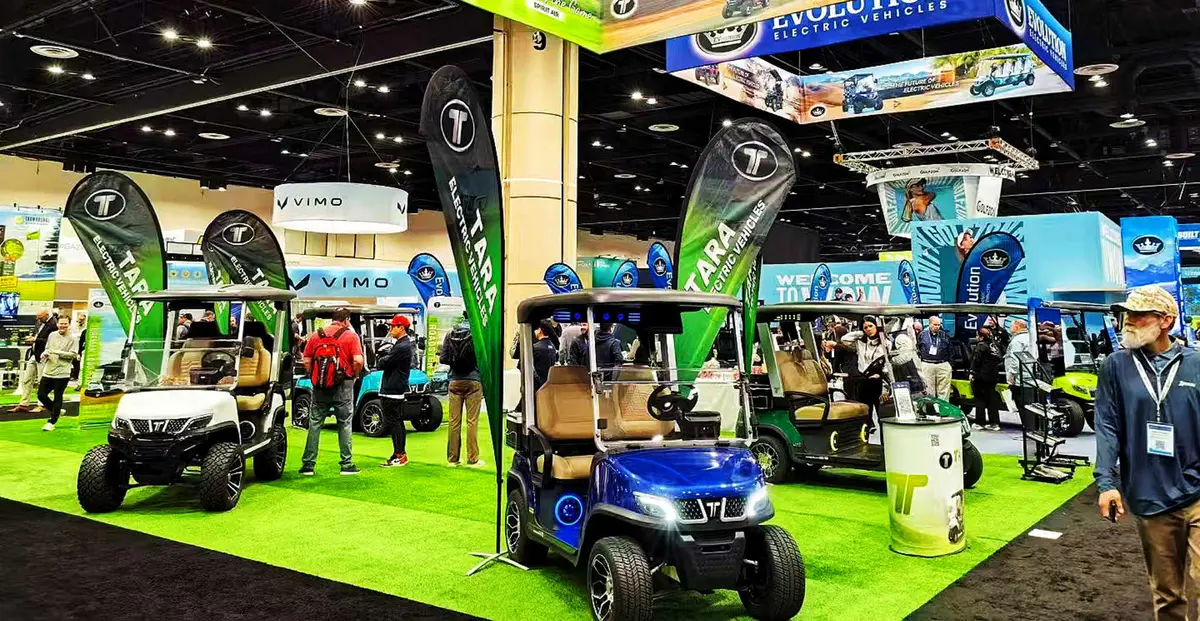 TARA golf cart PGA show 2026 booth