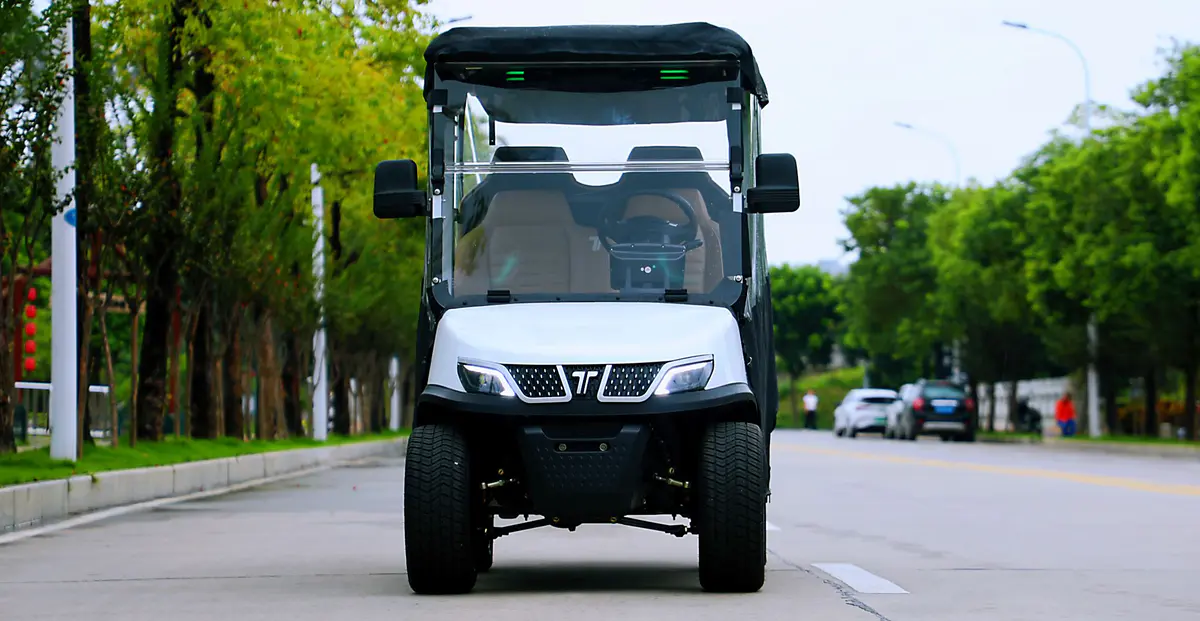 TARA Golf Cart Dealership with LED Lights – Safe Night Driving