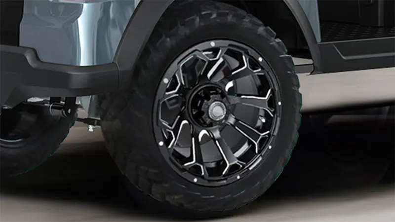 TARA Lander 6 electric golf cart – Silent Tire with Off-road Thread