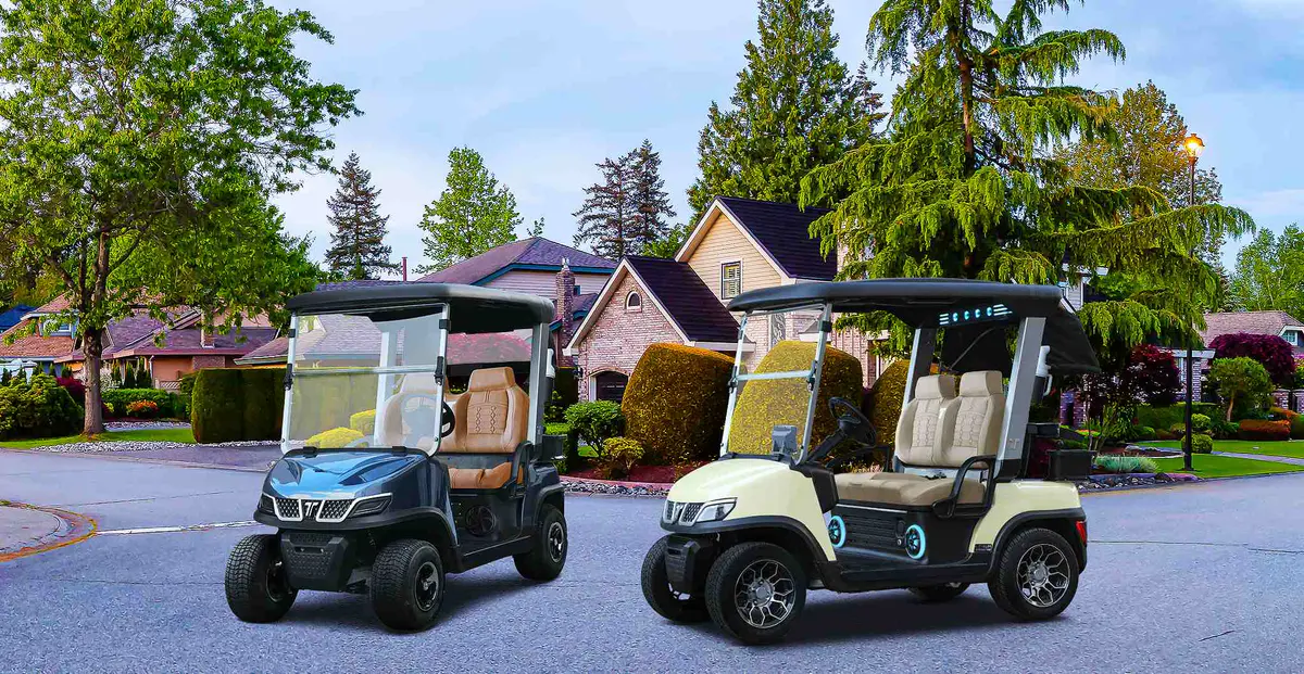 Types of golf carts