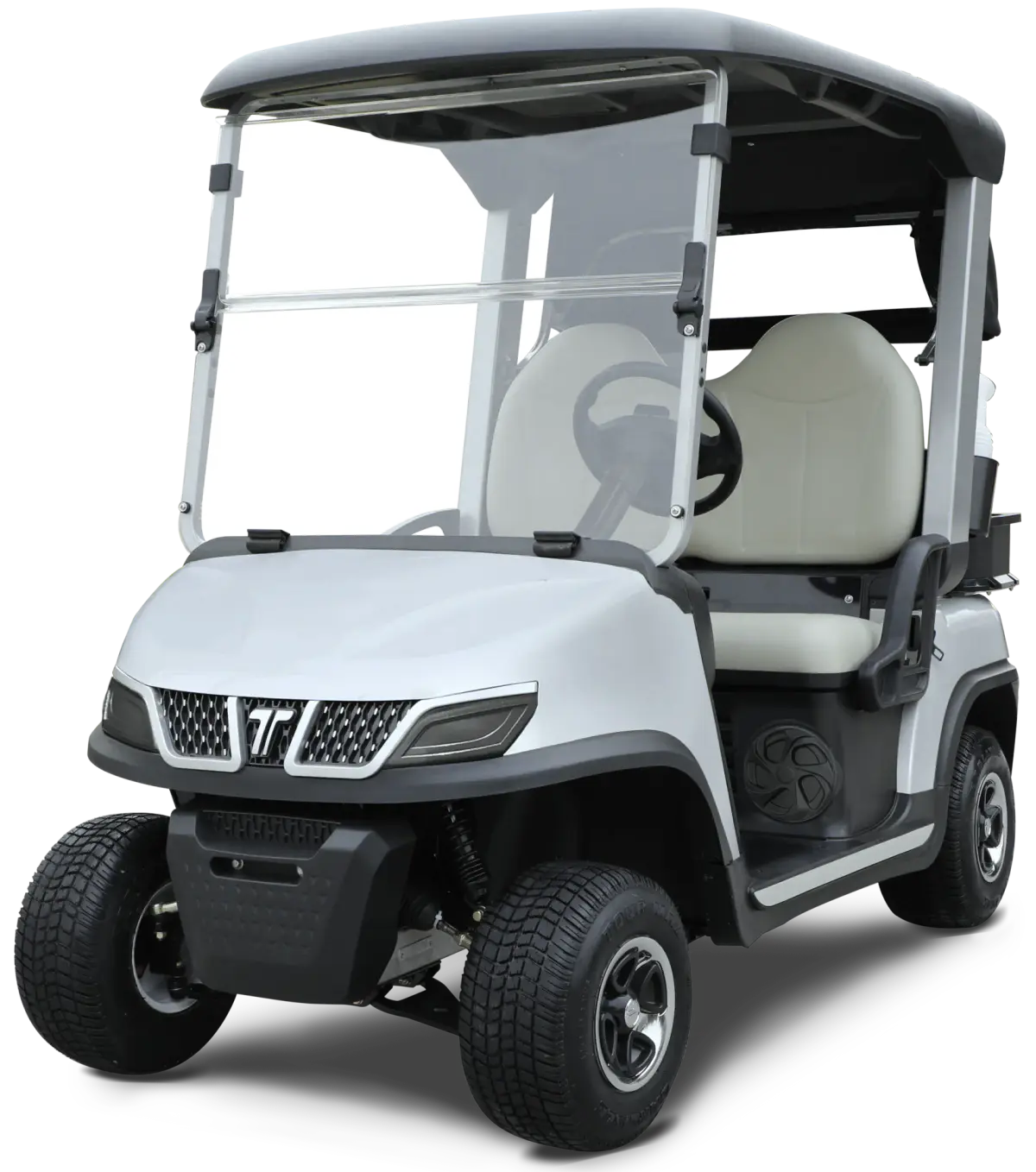 TARA Rambler 2 electric golf cart in White