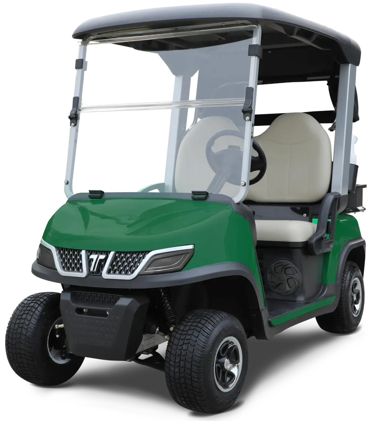 TARA Rambler 2 electric golf cart in Green