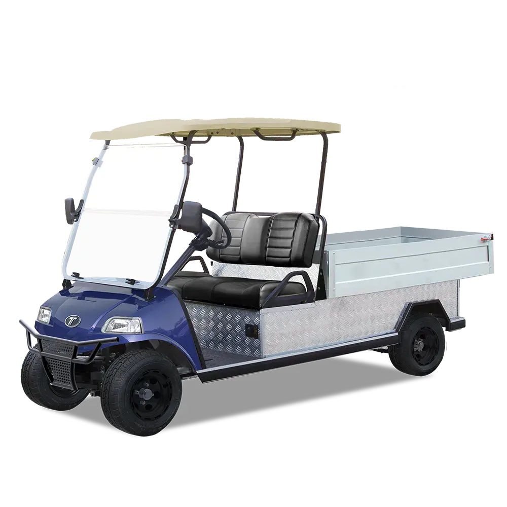 TARA Turfman 1000 electric utility vehicle in Mediterranean Blue