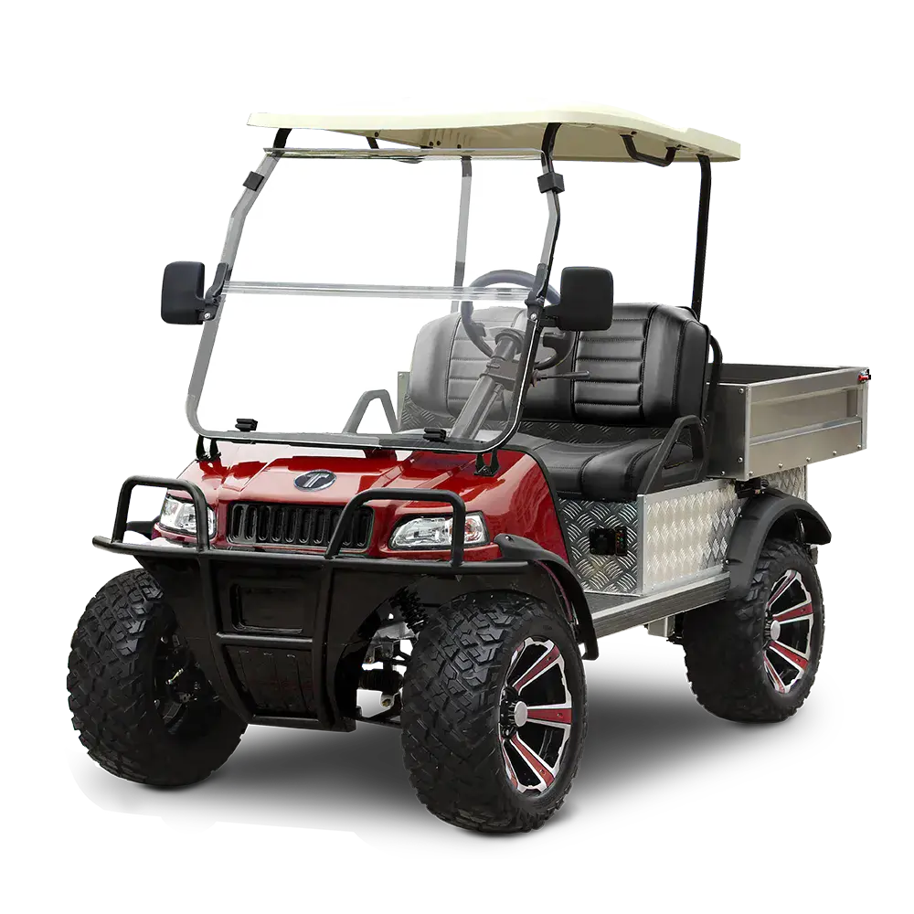Versatile and tough, the T2 lineup is built to handle maintenance, logistics, and all on-course tasks.