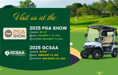 TARA Golf Cart Dealership to Showcase Innovations at 2025 PGA and GCSAA Exhibitions
